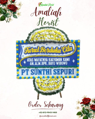 Papan Bunga Duka di Palmeriam